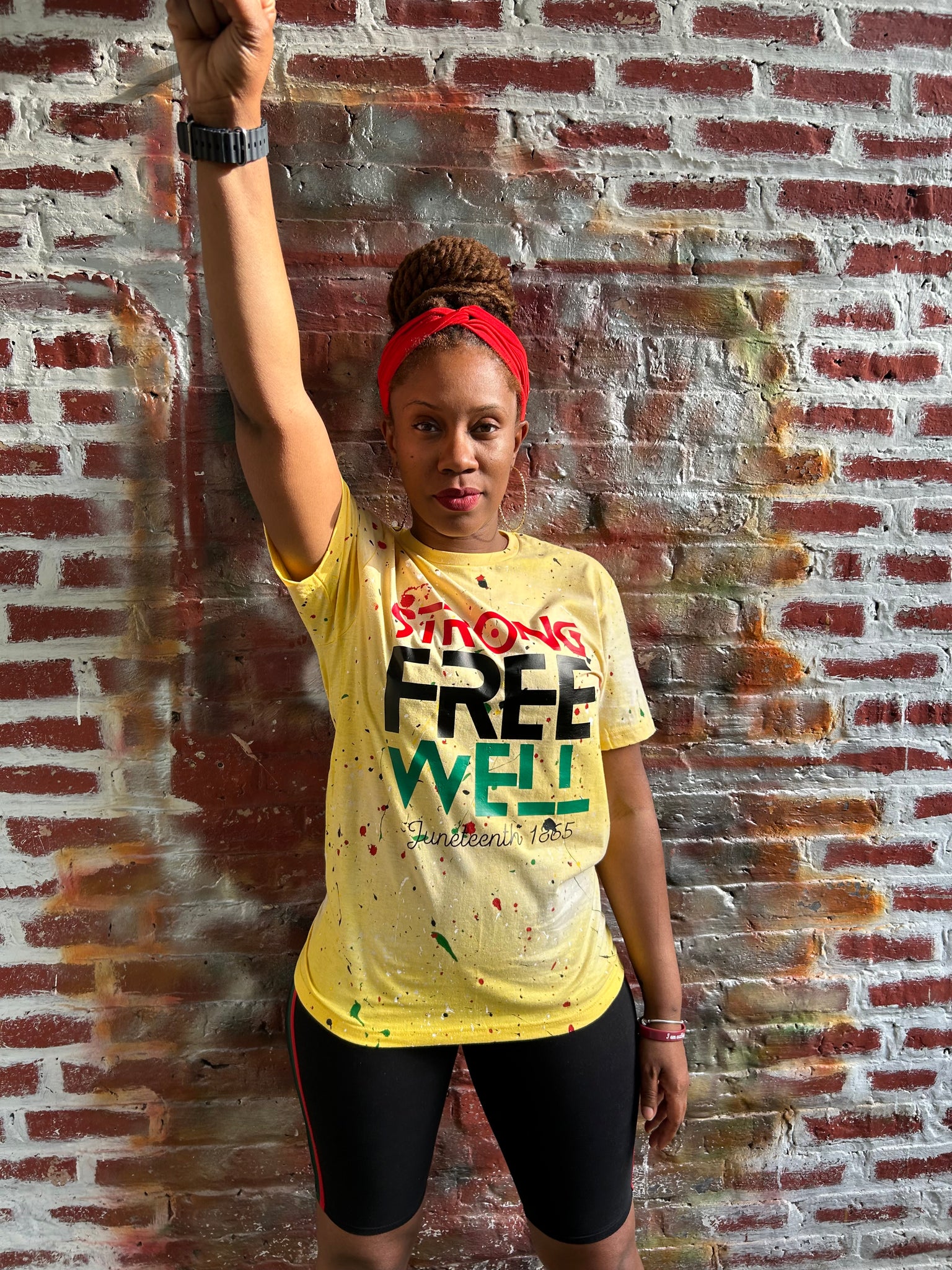 Strong , Free, Well Juneteenth Shirt